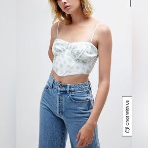 ‼️Pacsun LA Hearts Underwire Corset Tank Top‼️